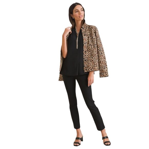 Chico's Brigitte Slim Leg Ankle Pants, Black, Chico's Size 0.5 (US 6) NWT - Picture 8 of 8